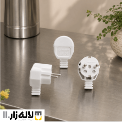 ابعاد دوشاخه چپقی